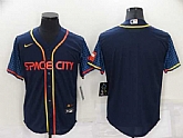 Men's Houston Astros Blank 2022 Navy City Connect Cool Base Stitched Jersey,baseball caps,new era cap wholesale,wholesale hats